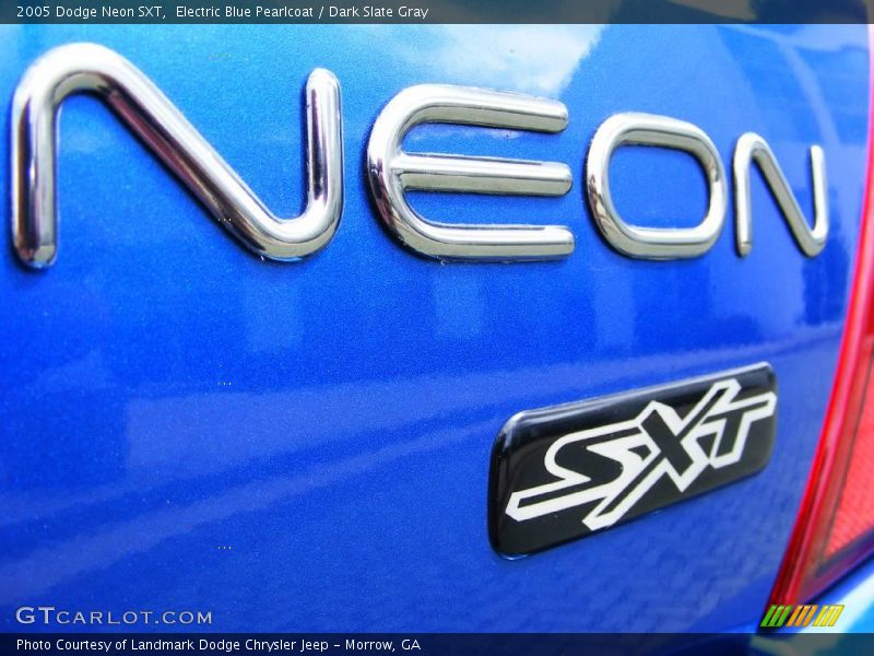 Electric Blue Pearlcoat / Dark Slate Gray 2005 Dodge Neon SXT