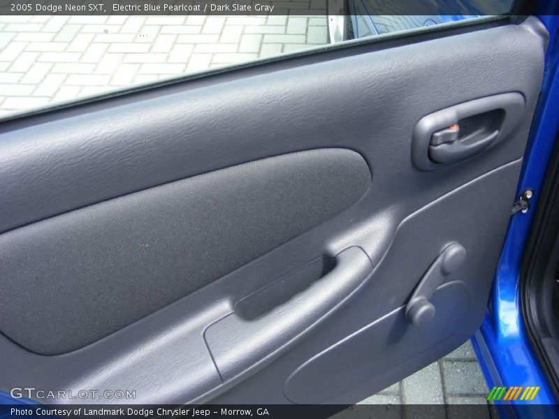 Electric Blue Pearlcoat / Dark Slate Gray 2005 Dodge Neon SXT