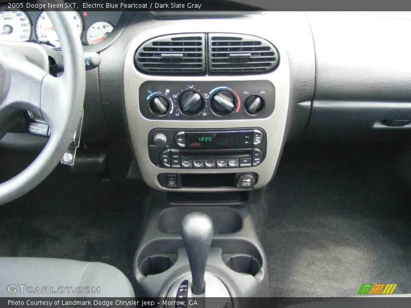 Electric Blue Pearlcoat / Dark Slate Gray 2005 Dodge Neon SXT