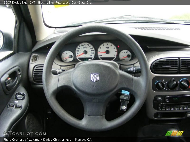 Electric Blue Pearlcoat / Dark Slate Gray 2005 Dodge Neon SXT