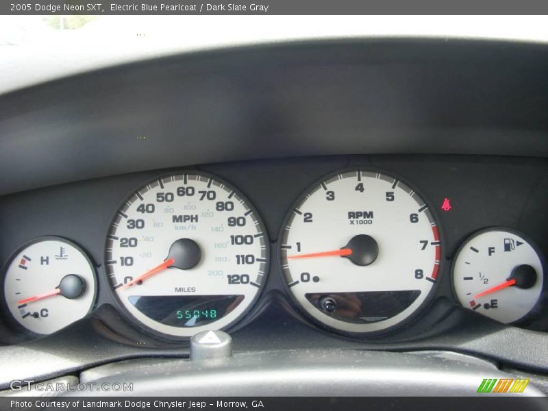 Electric Blue Pearlcoat / Dark Slate Gray 2005 Dodge Neon SXT