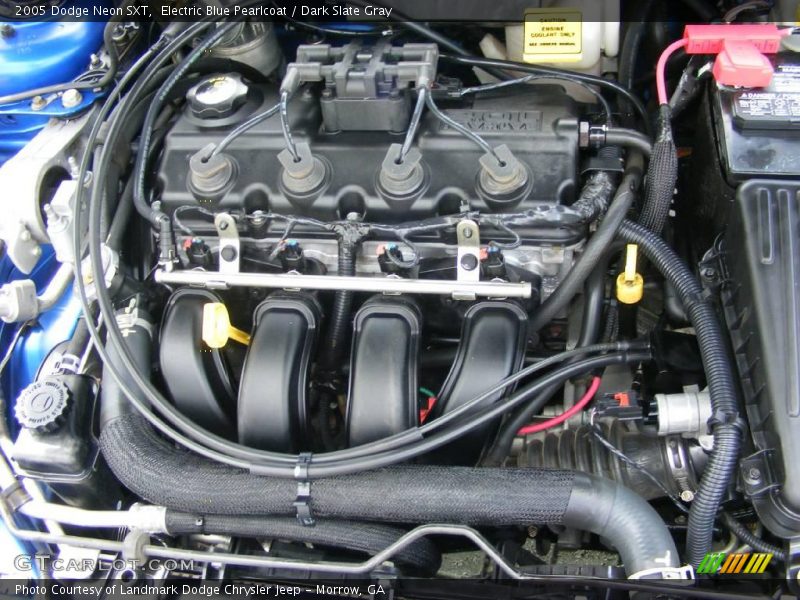 Electric Blue Pearlcoat / Dark Slate Gray 2005 Dodge Neon SXT