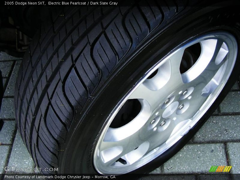Electric Blue Pearlcoat / Dark Slate Gray 2005 Dodge Neon SXT