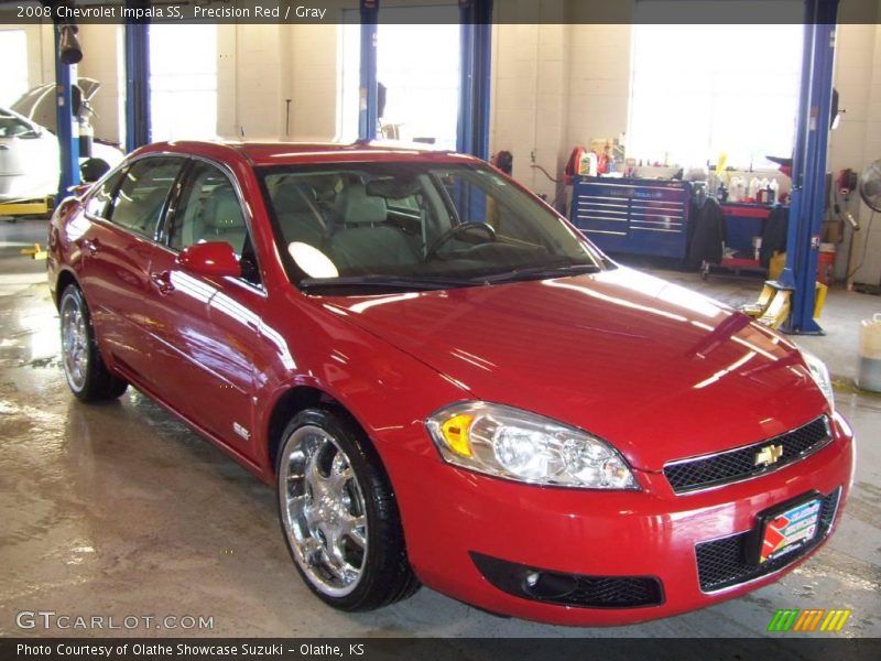 Precision Red / Gray 2008 Chevrolet Impala SS
