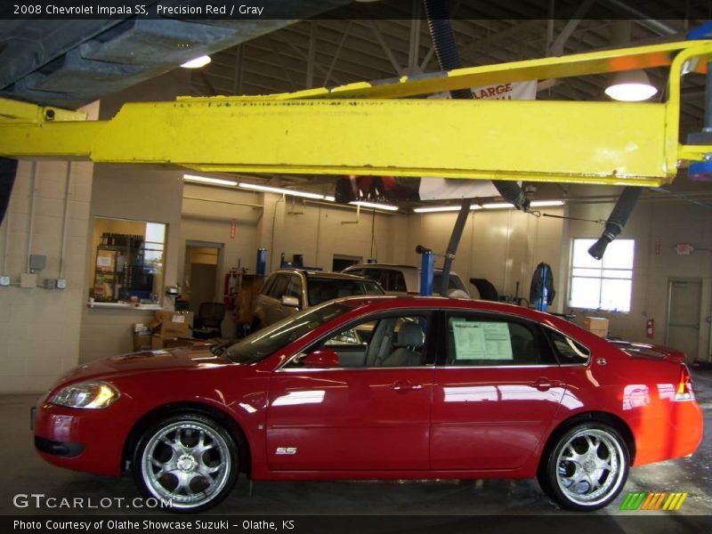 Precision Red / Gray 2008 Chevrolet Impala SS
