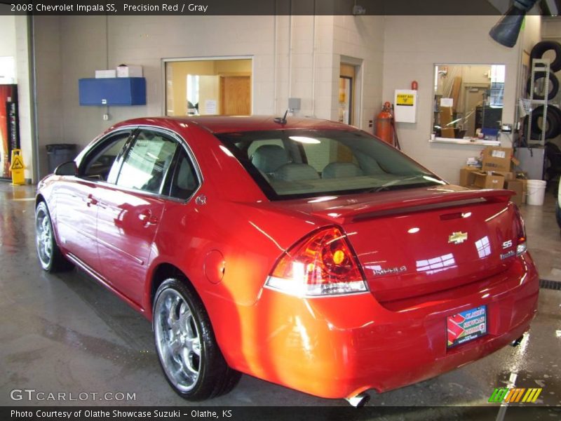 Precision Red / Gray 2008 Chevrolet Impala SS