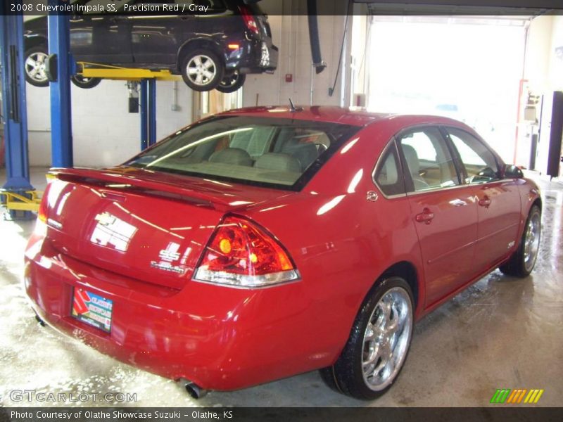 Precision Red / Gray 2008 Chevrolet Impala SS