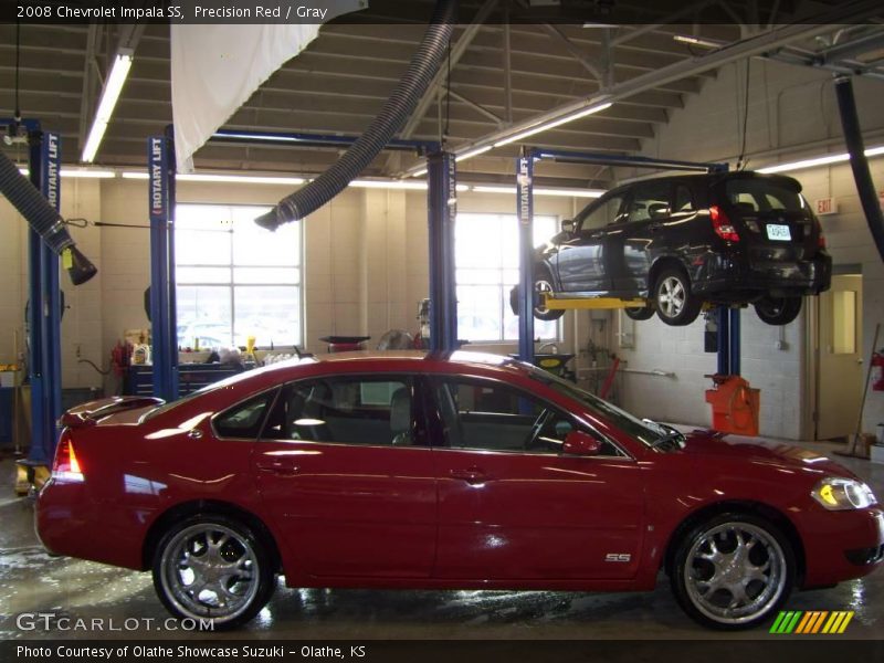 Precision Red / Gray 2008 Chevrolet Impala SS