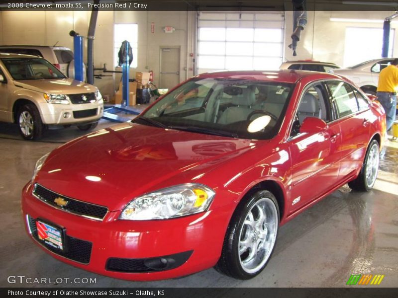 Precision Red / Gray 2008 Chevrolet Impala SS