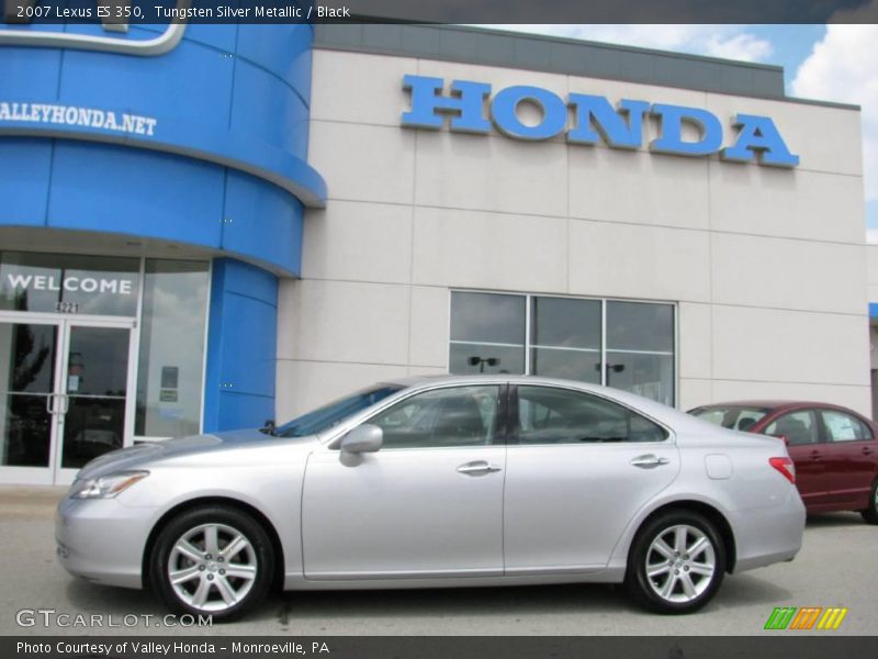 Tungsten Silver Metallic / Black 2007 Lexus ES 350