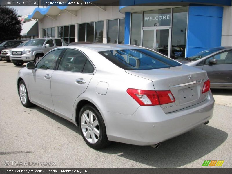 Tungsten Silver Metallic / Black 2007 Lexus ES 350