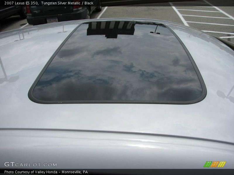 Tungsten Silver Metallic / Black 2007 Lexus ES 350