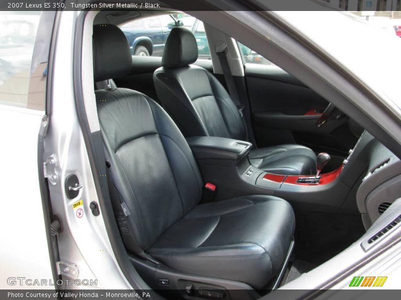 Tungsten Silver Metallic / Black 2007 Lexus ES 350