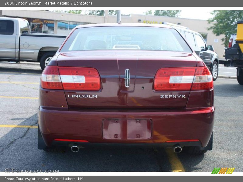 Merlot Metallic / Light Stone 2006 Lincoln Zephyr