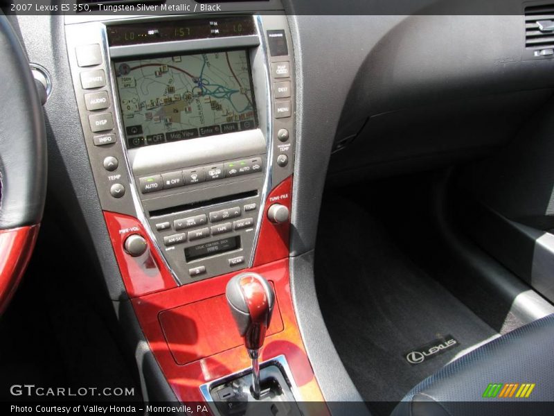 Tungsten Silver Metallic / Black 2007 Lexus ES 350