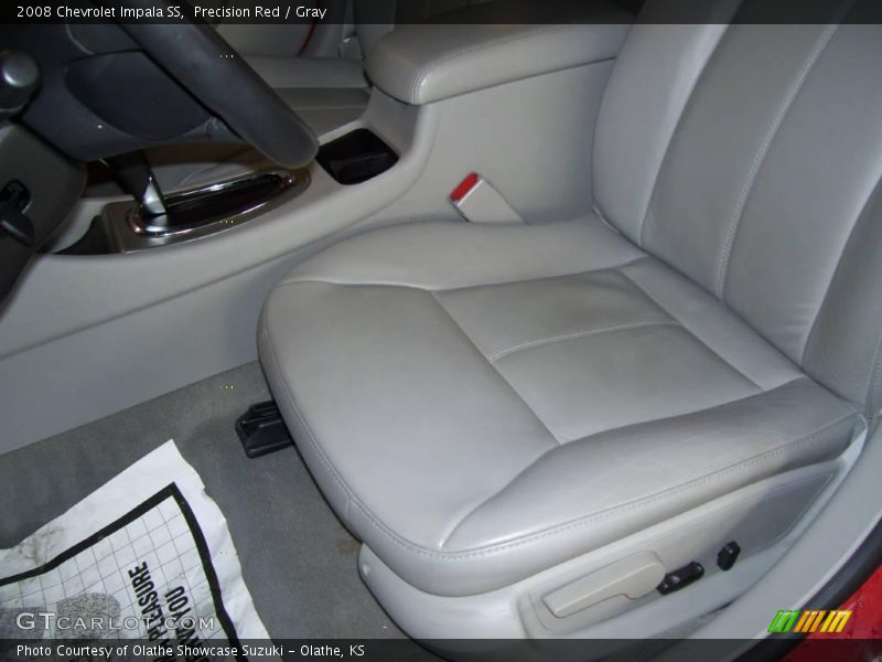 Precision Red / Gray 2008 Chevrolet Impala SS