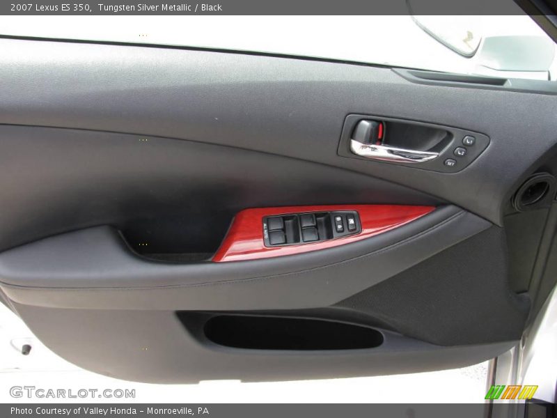 Tungsten Silver Metallic / Black 2007 Lexus ES 350