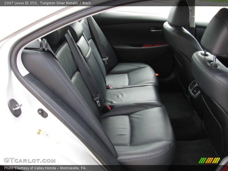 Tungsten Silver Metallic / Black 2007 Lexus ES 350