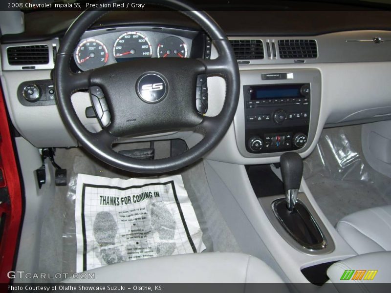 Precision Red / Gray 2008 Chevrolet Impala SS