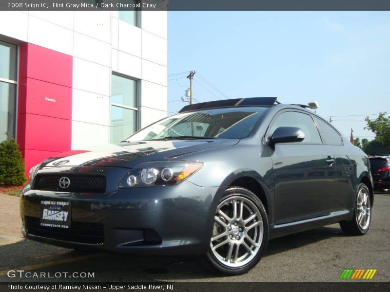 Flint Gray Mica / Dark Charcoal Gray 2008 Scion tC