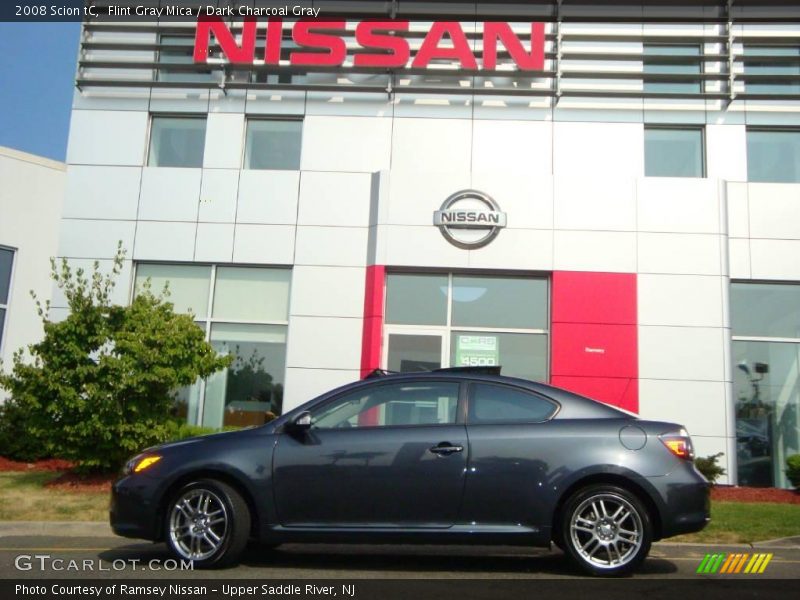 Flint Gray Mica / Dark Charcoal Gray 2008 Scion tC
