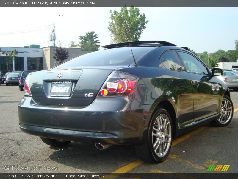 Flint Gray Mica / Dark Charcoal Gray 2008 Scion tC