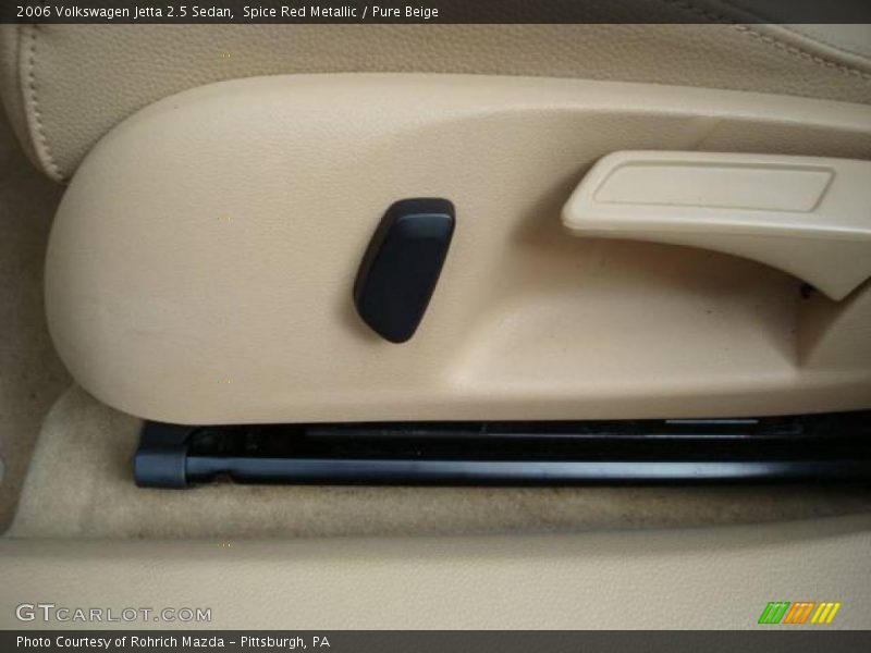 Spice Red Metallic / Pure Beige 2006 Volkswagen Jetta 2.5 Sedan