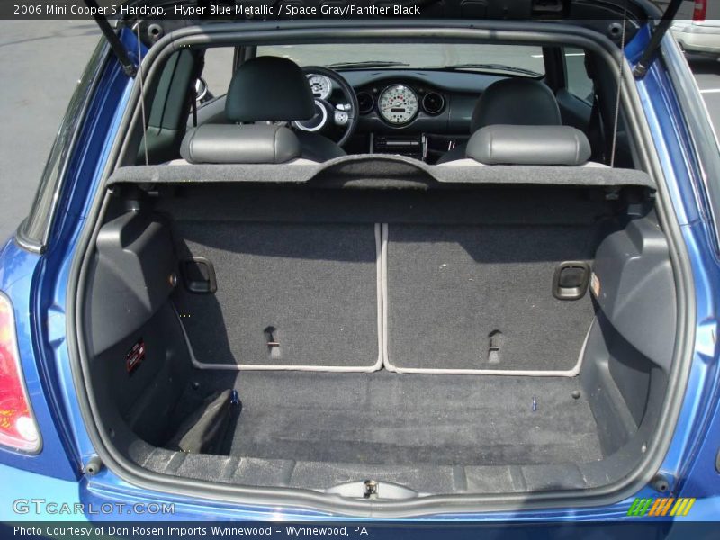 Hyper Blue Metallic / Space Gray/Panther Black 2006 Mini Cooper S Hardtop