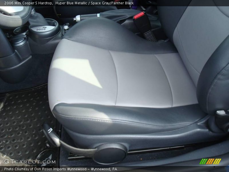 Hyper Blue Metallic / Space Gray/Panther Black 2006 Mini Cooper S Hardtop