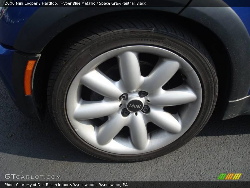 Hyper Blue Metallic / Space Gray/Panther Black 2006 Mini Cooper S Hardtop