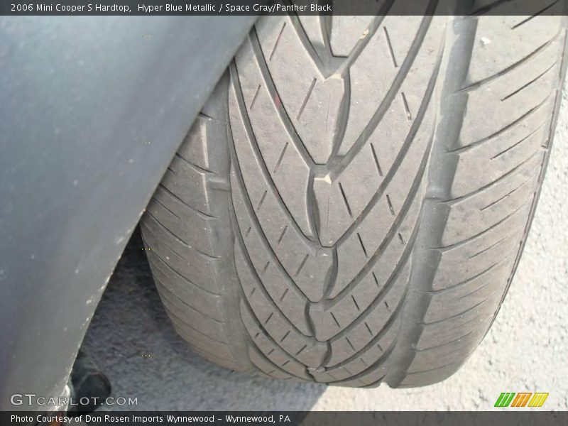 Hyper Blue Metallic / Space Gray/Panther Black 2006 Mini Cooper S Hardtop