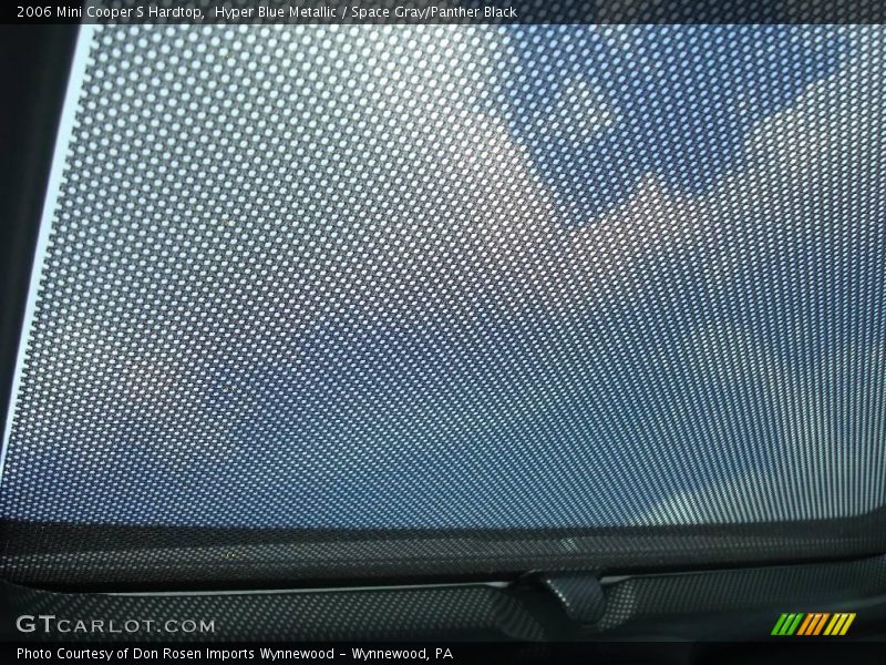 Hyper Blue Metallic / Space Gray/Panther Black 2006 Mini Cooper S Hardtop
