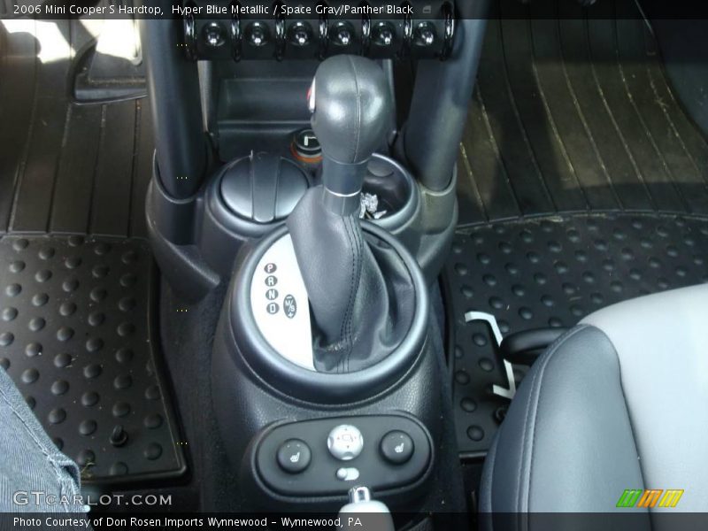 Hyper Blue Metallic / Space Gray/Panther Black 2006 Mini Cooper S Hardtop