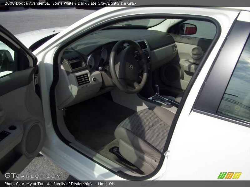 Stone White / Dark Slate Gray/Light Slate Gray 2008 Dodge Avenger SE