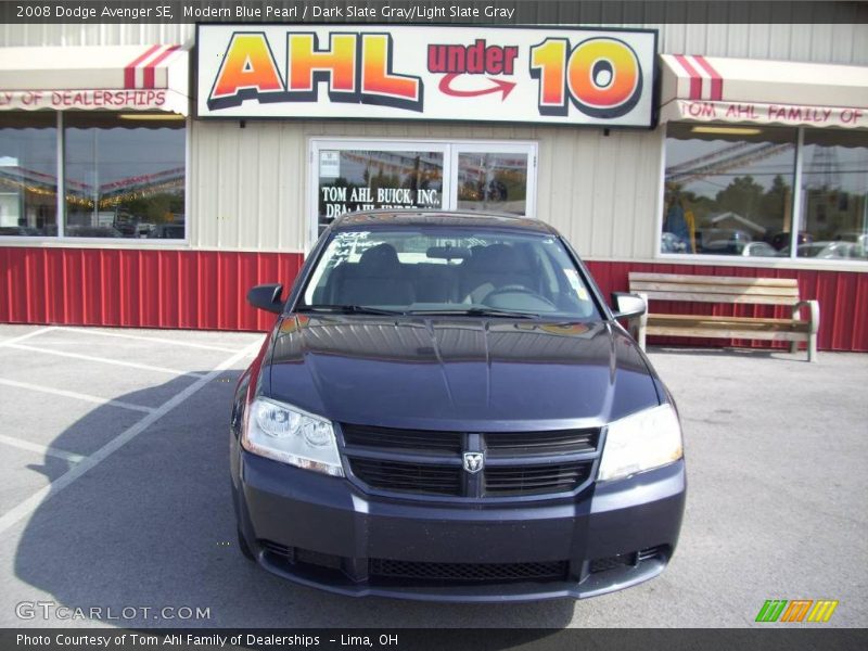 Modern Blue Pearl / Dark Slate Gray/Light Slate Gray 2008 Dodge Avenger SE