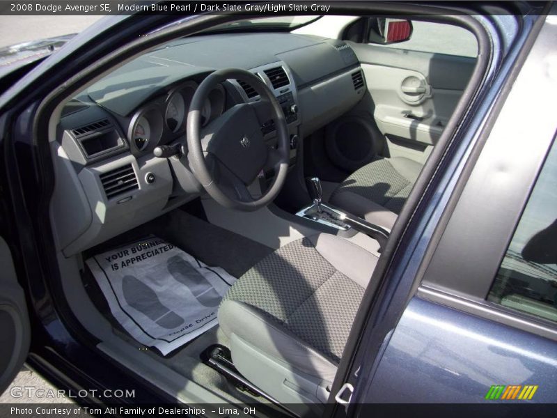 Modern Blue Pearl / Dark Slate Gray/Light Slate Gray 2008 Dodge Avenger SE