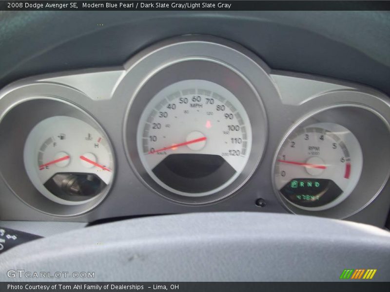 Modern Blue Pearl / Dark Slate Gray/Light Slate Gray 2008 Dodge Avenger SE