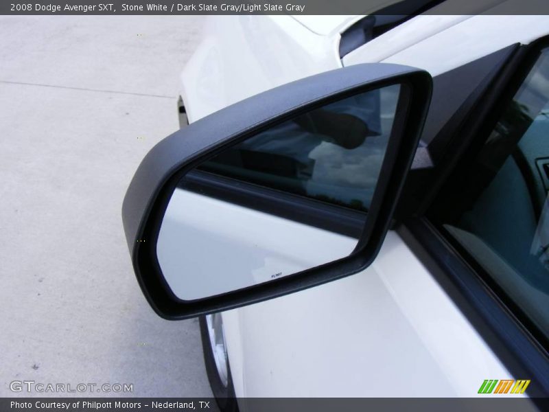 Stone White / Dark Slate Gray/Light Slate Gray 2008 Dodge Avenger SXT