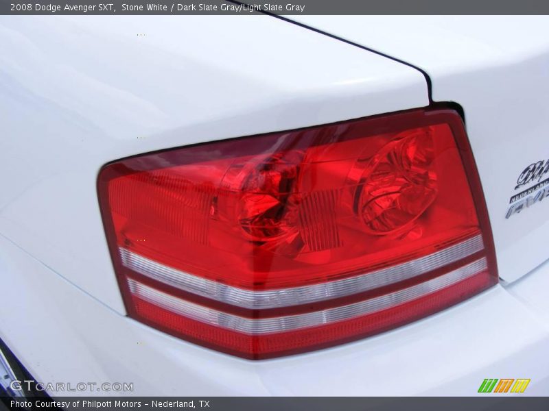 Stone White / Dark Slate Gray/Light Slate Gray 2008 Dodge Avenger SXT