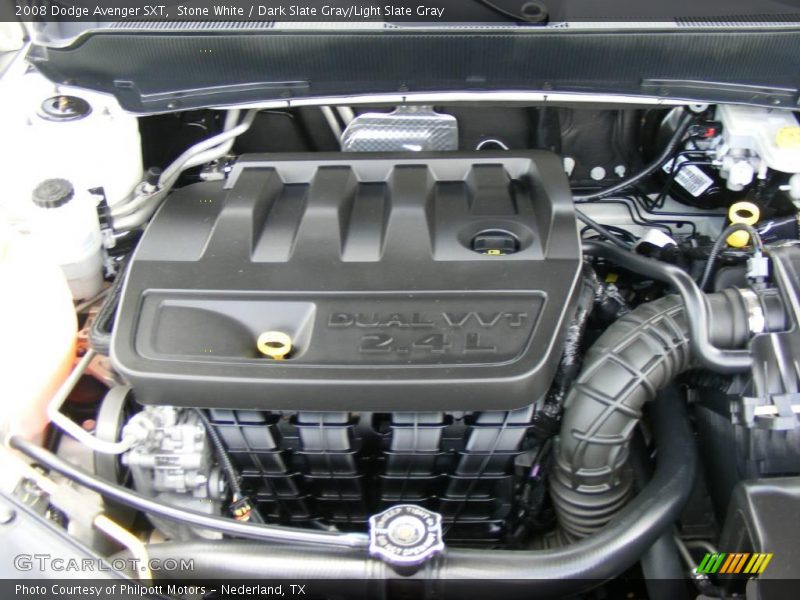 Stone White / Dark Slate Gray/Light Slate Gray 2008 Dodge Avenger SXT