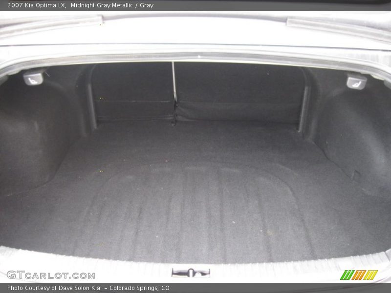 Midnight Gray Metallic / Gray 2007 Kia Optima LX