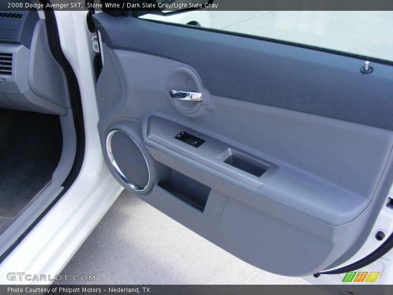 Stone White / Dark Slate Gray/Light Slate Gray 2008 Dodge Avenger SXT