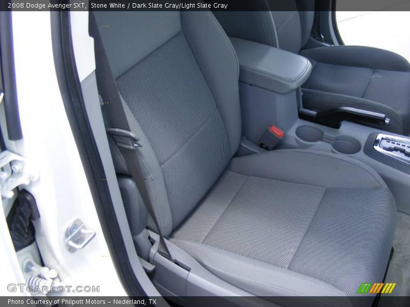 Stone White / Dark Slate Gray/Light Slate Gray 2008 Dodge Avenger SXT