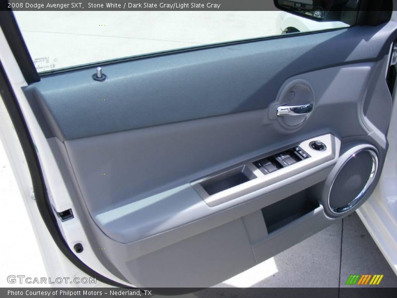 Stone White / Dark Slate Gray/Light Slate Gray 2008 Dodge Avenger SXT