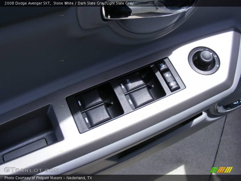 Stone White / Dark Slate Gray/Light Slate Gray 2008 Dodge Avenger SXT
