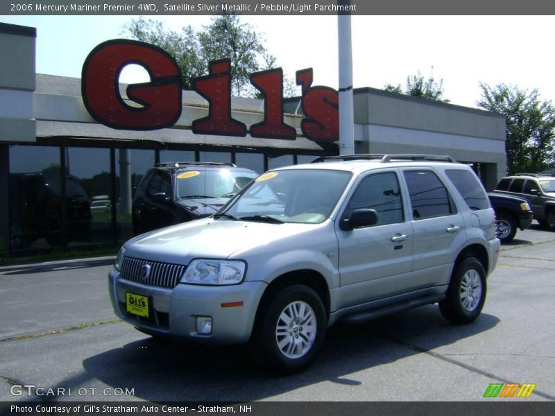 Satellite Silver Metallic / Pebble/Light Parchment 2006 Mercury Mariner Premier 4WD