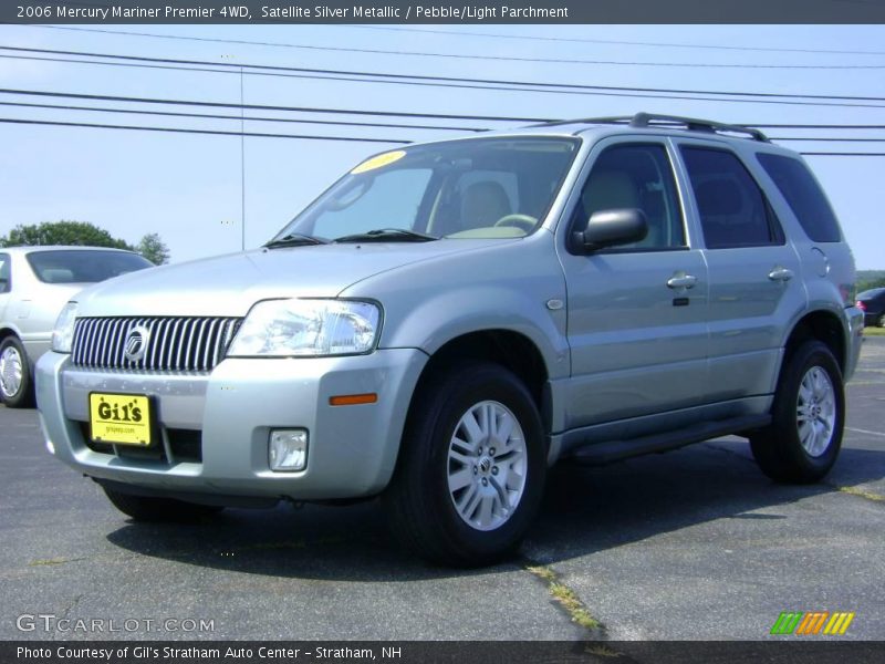Satellite Silver Metallic / Pebble/Light Parchment 2006 Mercury Mariner Premier 4WD