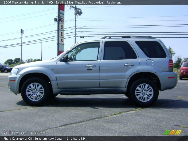 Satellite Silver Metallic / Pebble/Light Parchment 2006 Mercury Mariner Premier 4WD