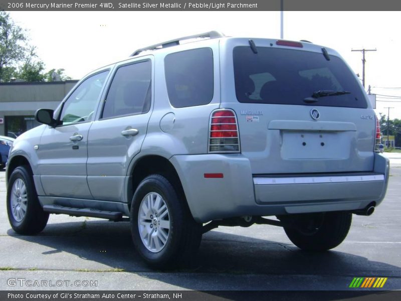 Satellite Silver Metallic / Pebble/Light Parchment 2006 Mercury Mariner Premier 4WD