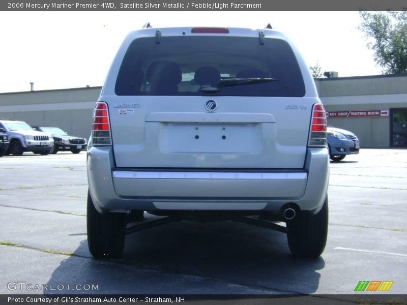 Satellite Silver Metallic / Pebble/Light Parchment 2006 Mercury Mariner Premier 4WD